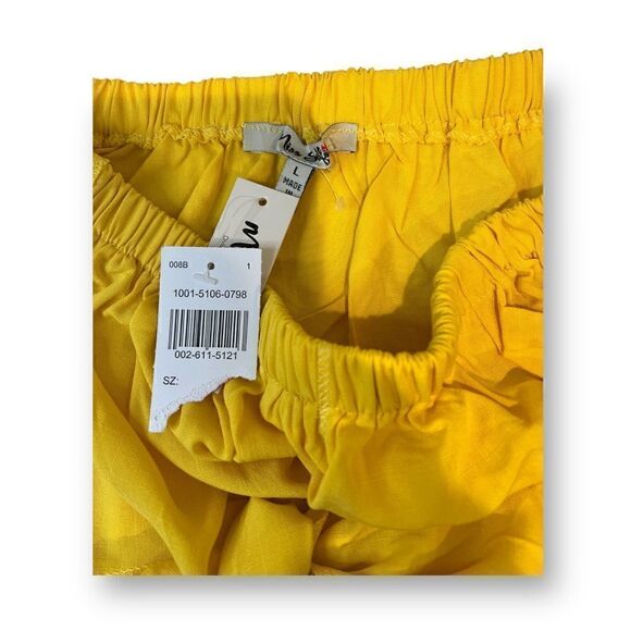 Miss Selfridge Cropped Blouse Top Size Large - Picture 3 of 5